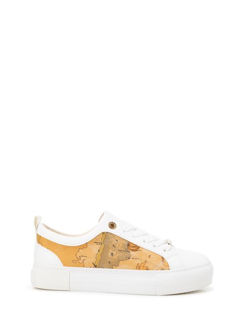 Sneakers in pelle liscia e tessuto Geo Classic ALVIERO MARTINI | N18140208X013